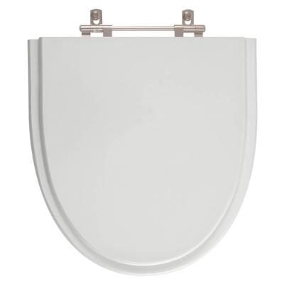Assento Sanitário Studio para Vaso Incepa Alongado MDF Fechamento Convencional Cinza Pontto Lavabo