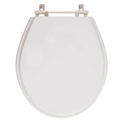 Assento Sanitário Studio para Vaso Deca Alongado MDF Fechamento Convencional Cinza Pontto Lavabo