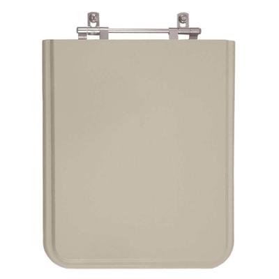 Assento Sanitário Square Quadrado Resina Plástica Parafusado Verde Pontto Lavabo