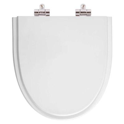 Assento Sanitário Studio Alongado Resina Plástica Fechamento Suave Branco Pontto Lavabo