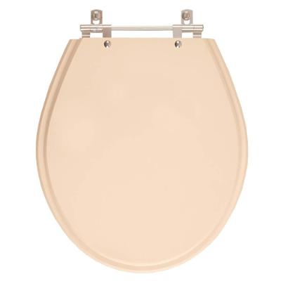 Assento Sanitário Ravena Alongado Resina Plástica Parafusado Convencional Rosa Floral