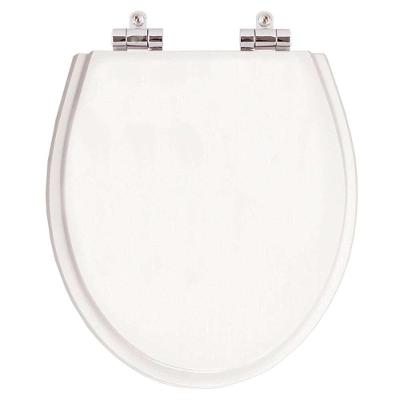 Assento Sanitário Ritz Alongado Resina Plástica Fechamento Suave Branco Pontto Lavabo