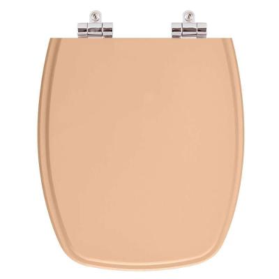 Assento Sanitário Stylus Alongado Resina Plástica Fechamento Suave Rosa Pontto Lavabo