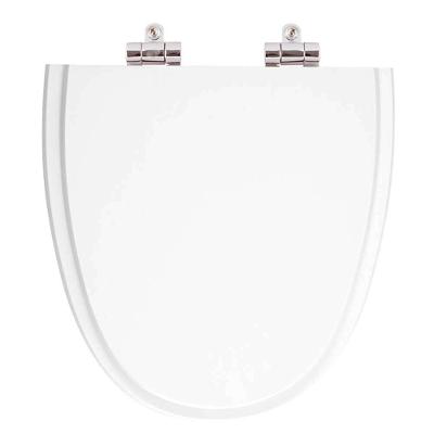 Assento Sanitário Up Alongado Resina Plástica Fechamento Suave Soft Close Branco Pontto Lavabo