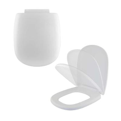 Assento Sanitário Sabatini Alongado Polipropileno Soft Close Branco Pontto Lavabo