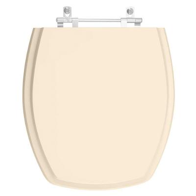 Assento Sanitário Thema Pessego (Rosa Shell) para Vaso Incepa Alongado MDF Fechamento Convencional