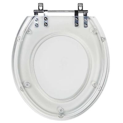 Assento Sanitário Sabara Universal Resina Plástica Parafusado Convencional Transparente Pontto