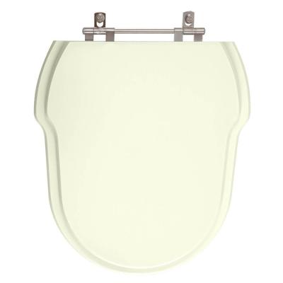 Assento Sanitário Hampton Alongado Resina Plástica Parafusado Convencional Bege Claro Pontto