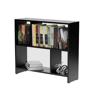 Estante para Livro com 5 Prateleiras MDP 15mm 70CM Preto Mercado das Prateleiras