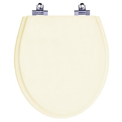 Assento Sanitário Windsor Alongado Laqueado Fechamento Suave Bege Pontto Lavabo
