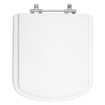 Assento Sanitário Star Alongado Plástico Fixação Ajustável Branco Gelo Pontto Lavabo