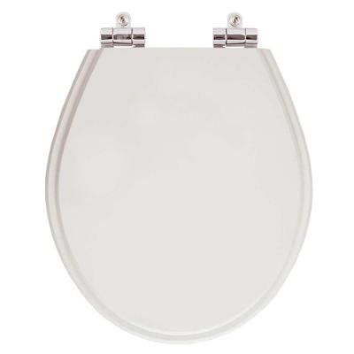 Assento Sanitário Studio Alongado Resina Plástica Fechamento Suave Cinza Pontto Lavabo