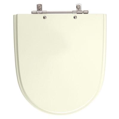 Assento Sanitário Mondiale Oval MDF Fechamento Convencional Marfim Pontto Lavabo 40CM