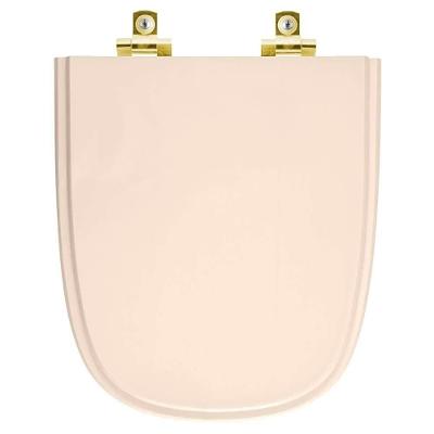 Assento Sanitário Ibiza Shell Oval Polipropileno Fechamento Suave Almofadado Rosa Pontto Lavabo