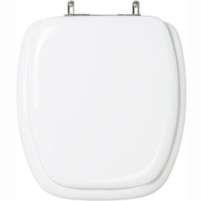 Assento Sanitário Hawaii Oval Polipropileno Parafusado Almofadado Branco Pontto