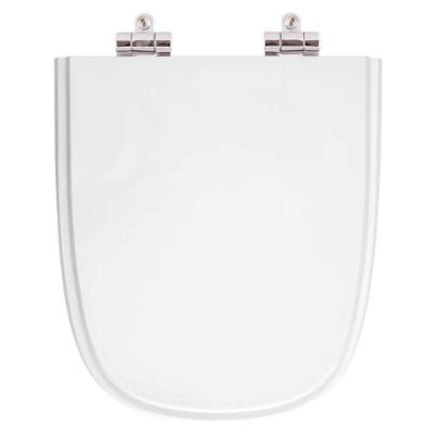 Assento Sanitário Ibiza Alongado Resina Plástica Fechamento Suave Branco Pontto Lavabo