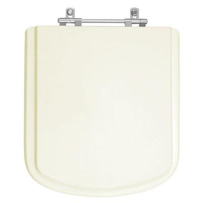 Assento Sanitário Lirio Alongado Plástico Parafusado Marfim Pontto Lavabo