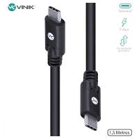 Cabo Usb Tipo C X Tipo C V3.2 Gen1 5gbps 3a 1,5 Metros - C32g1-15 - 18