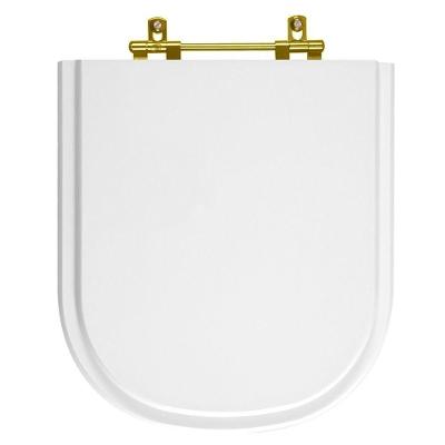 Assento Sanitário Vogue Plus Alongado Plástico Parafusado Convencional Branco