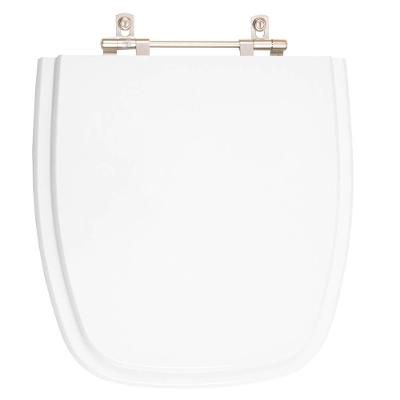 Assento Sanitário Like Alongado Resina Plástica Parafusado Branco Pontto Lavabo