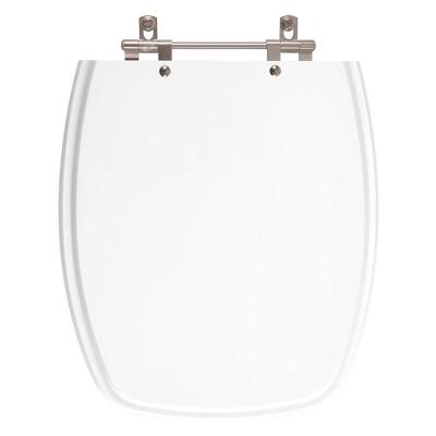 Assento Sanitário Laguna Alongado Plástico Parafusado Branco Pontto Lavabo