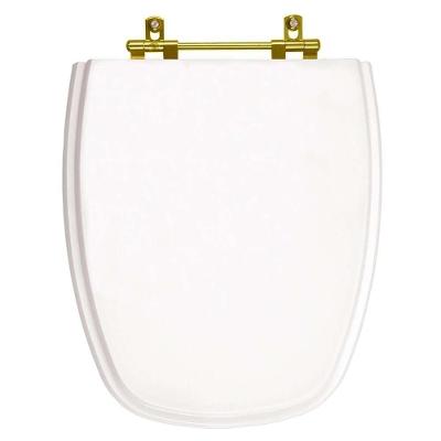 Assento Sanitário Monte Carlo Universal MDF Convencional Almofadado Branco Pontto Lavabo