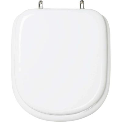 Assento Sanitário Donna Alongado PVC Convencional Almofadado Branco