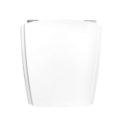 Assento Sanitário Nuage Alongado MDF Laqueado Convencional Calços Branco Pontto Lavabo