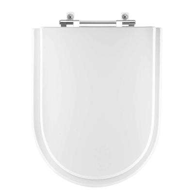 Assento Sanitário New Monaco Alongado Resina Plástica Parafusado Convencional Branco