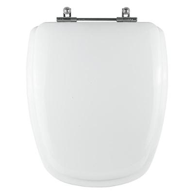 Assento Sanitário Monte Carlo Alongado Poliuretano Parafusado Almofadado Branco Pontto Lavabo