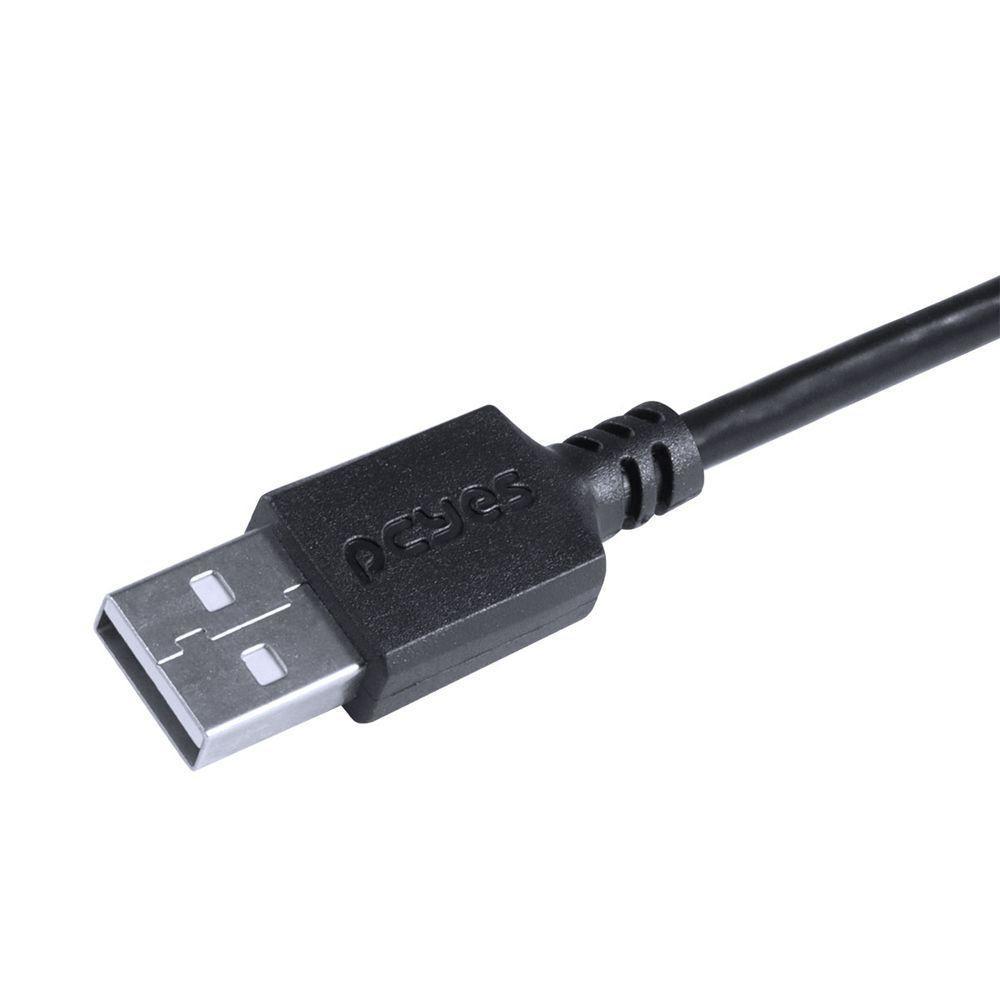 Cabo Para Celular Smartphone Micro Usb Para Usb A 2.0 50 Cm Preto - Pmuap-05 - 5