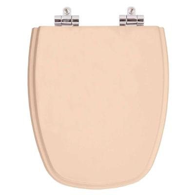 Assento Sanitário Monte Carlo Alongado Resina Plástica Fechamento Suave Rosa Floral Pontto Lavabo