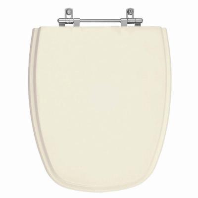 Assento Sanitário Monte Carlo Alongado MDF Laqueado Creme Pontto Lavabo