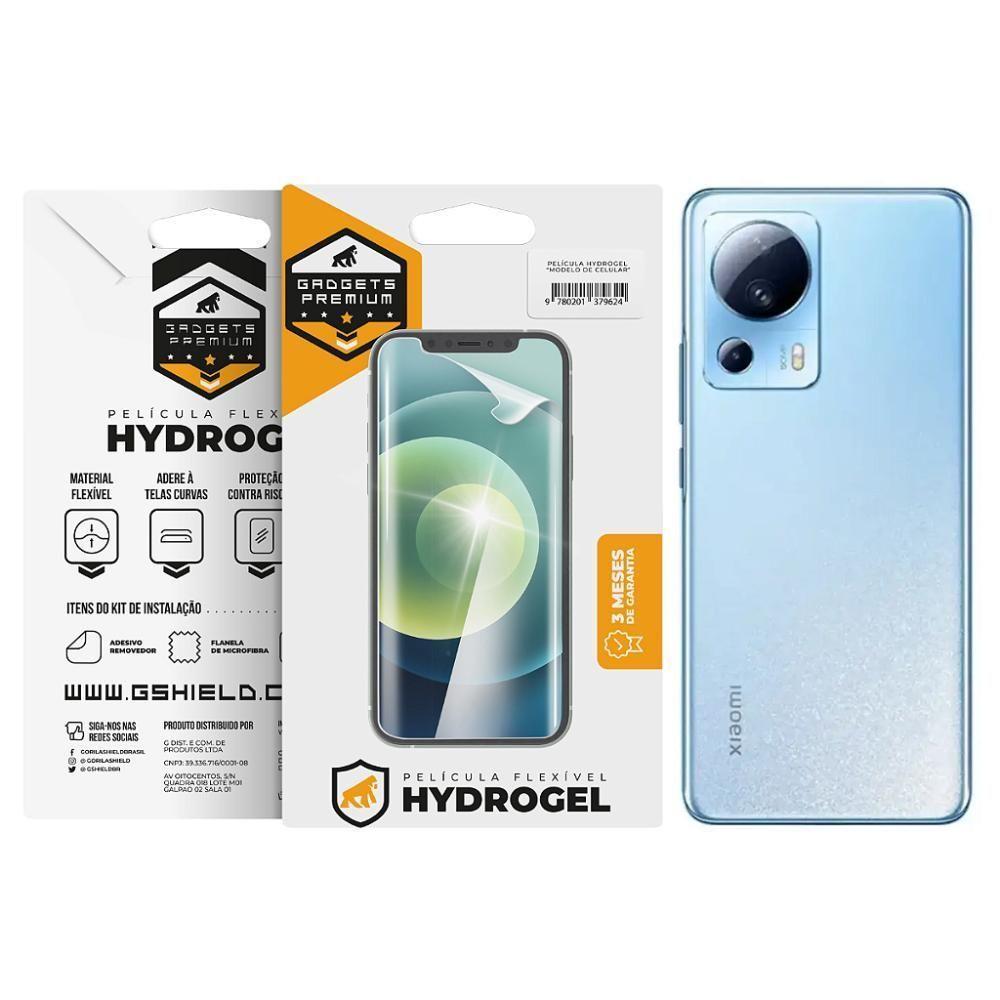 Película Para Xiaomi 13 Lite 5G - Traseira Hydrogel Hd- Gshield - 1