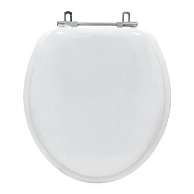 Assento Sanitário Gardenia Alongado Poliuretano Parafusado Almofadado Branco Pontto Lavabo