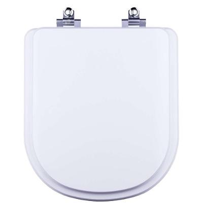 Assento Sanitário Donna Alongado Resina Plástica Fechamento Suave Branco Pontto Lavabo