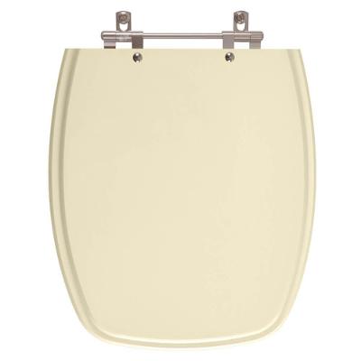 Assento Sanitário Primula Plus Alongado MDF Convencional Salmão Pontto Lavabo