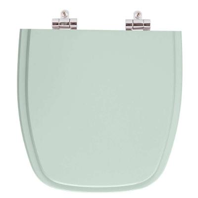Assento Sanitário Fit Alongado Polipropileno Fechamento Suave Verde Água Pontto Lavabo para Celite