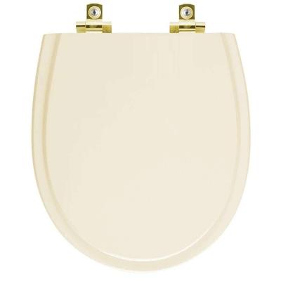 Assento Sanitário Polo Alongado Polipropileno Fechamento Suave Marfim Pontto Lavabo para Vaso Hervy