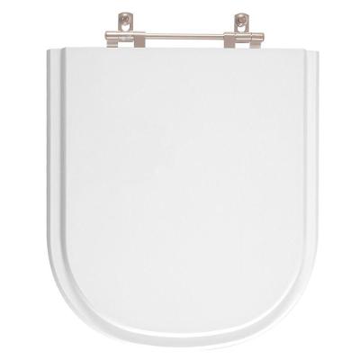 Assento Sanitário Flox Alongado Resina Plástica Parafusado Branco Pontto Lavabo