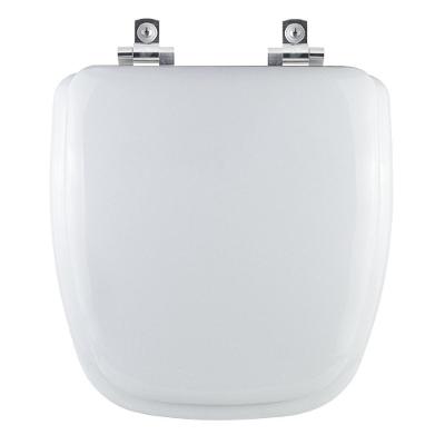 Assento Sanitário Flex Oval Poliuretano Fechamento Suave Almofadado Branco Pontto Lavabo