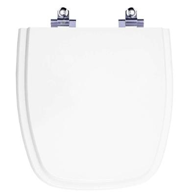 Assento Sanitário Flex Alongado Polipropileno Fechamento Suave Almofadado Branco Pontto Lavabo