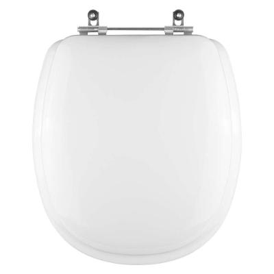 Assento Sanitário Fast Alongado Poliuretano Parafusado Convencional Almofadado Branco Pontto Lavabo