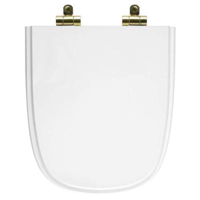 Assento Sanitário Ibiza Alongado Resina Plástica Parafusado Fechamento Suave Branco Pontto Lavabo