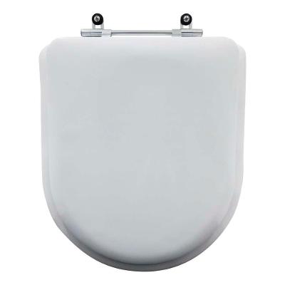Assento Sanitário Greca Oval Poliuretano Parafusado Almofadado Branco Pontto Lavabo
