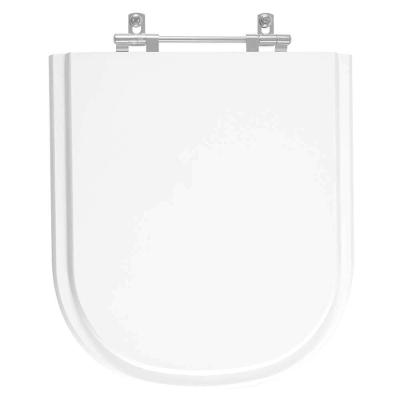 Assento Sanitário Flox Alongado Polipropileno Parafusado Anti Bactéria Branco Pontto Lavabo