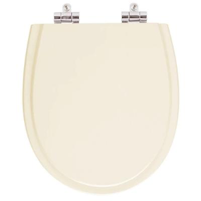 Assento Sanitário Polo Alongado Resina Plástica Fechamento Suave Marfim Pontto Lavabo