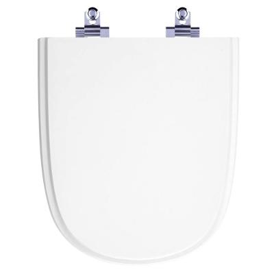 Assento Sanitário Ezedra Alongado Plástico Fechamento Suave com Almofada Branco Pontto Lavabo