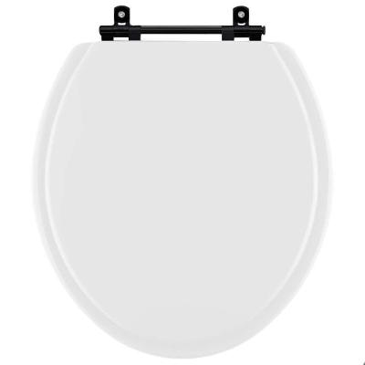 Assento Sanitário Oval Universal Resina Plástica Fechamento Convencional Antimicrobiano Branco