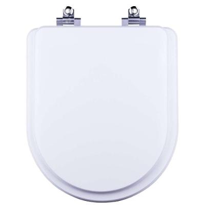 Assento Sanitário Meridian Alongado Polipropileno Fechamento Suave Almofadado Branco Pontto Lavabo